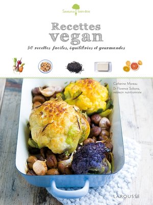 cover image of Recettes vegan